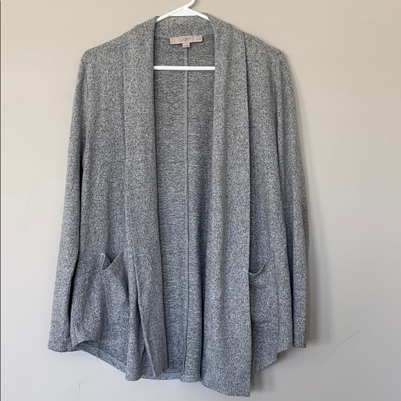 LOFT Open Cardigan Size M Petite - Picture 2 of 3